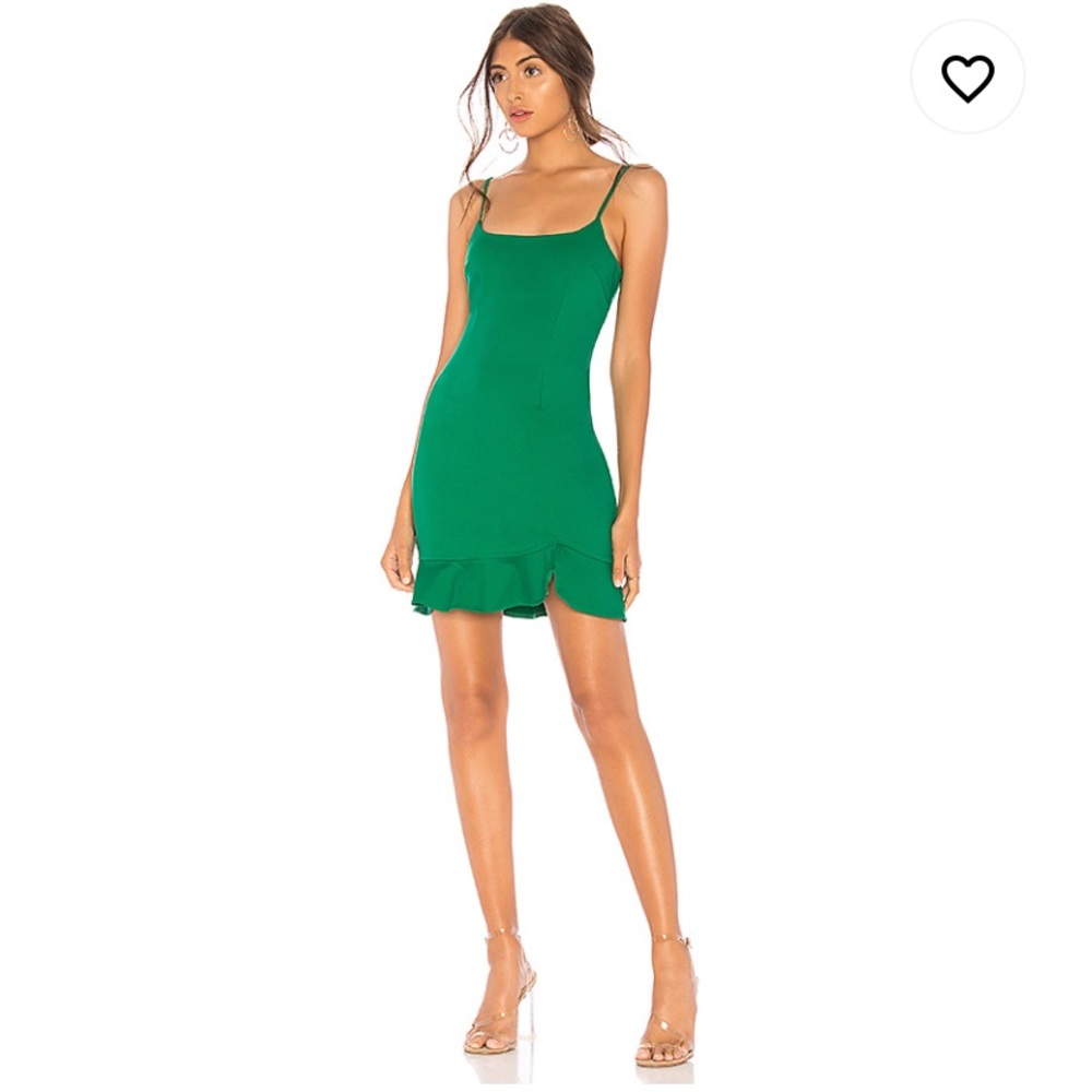 SUPERDOWN SHAYLA RUFFLE MINI DRESS